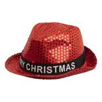 Paillethat LED Merry Christmas