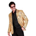 Pailletblazer Guld Herre