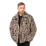 Pelsjakke Leopard
