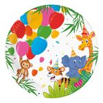 Paptallerkener Jungledyr