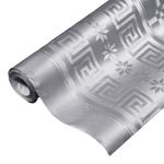 Pappersdug Damask Silver