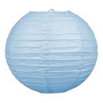 Papirlampe Blå