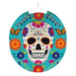 Papirlanterne Rund Day of the Dead