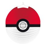Papirlanterne Rund Pokémon Ball