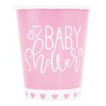 Papkrus Baby Shower Lyserød