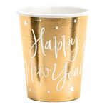 Papkrus Happy New Year Guld