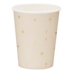 Papkrus Stjerner Beige