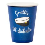 Pappersmuggar Studentmössa Grattis till Studenten