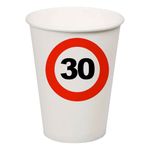 Papkrus Trafikskilt 30