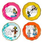 Paptallerkener Alice Wonderland