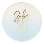 Paptallerkener Baby Boy Lyseblå