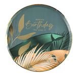 Paptallerkener Birthday Jungle Vert