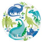 Paptallerkener Dinosaurer