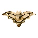 Paptallerkener Flagermus Guld Metallic