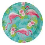 Paptallerkener Flamingo Paradise