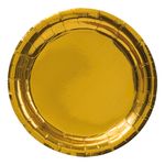 Paptallerkener Guld