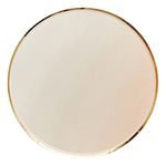Paptallerkener Guld/Fersken Ombre