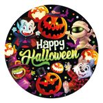 Paptallerkener Halloween Monsters
