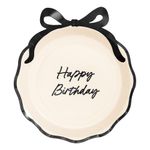 Papptallerken Happy Birthday Sløyfe