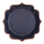 Papasietter Prikkede Navy/Rosaguld