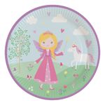 Paptallerkener Prinsesse & Ridder