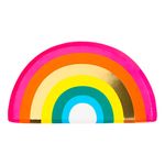 Paptallerkener Rainbow Brights