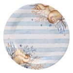 Paptallerkener Shellfish