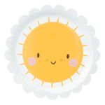 Paptallerkener Sol