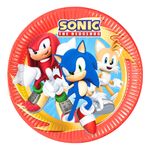 Paptallerkener Sonic the Hedgehog