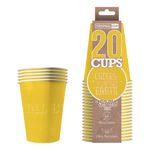 Party Cups Paperi Keltainen