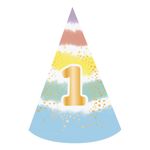 Partyhatt 1-årsfest Regnbue