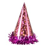 Partyhatte Hologram Lyserød