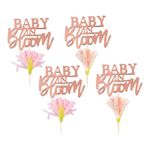 Partypicks Baby In Bloom Roséguld