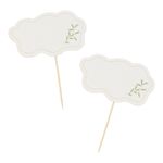Partypicks Grønne Blade Botanic