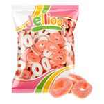 Jellioo Peach Rings Økonomipakke