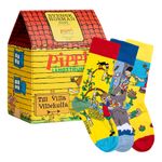 Pippi Langstrømpe™ Villa Villekulla Strømper til Børn Gaveæske