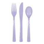 Plastbestik Lavendel