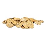 Plastikmønter Guld