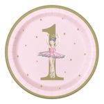 Paptallerkener Ballerina 1 år