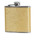 Lommelærke Guld Glitter