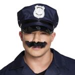 Politimoustache Sort