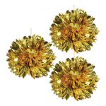 Pom Pom Guldmetallic Hængende Dekoration