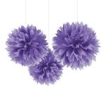 Pompoms Lilla Hængende Dekoration
