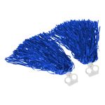 Pompoms Blå Metallic