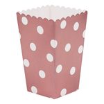 Popcornbægre Roséguld Prikker