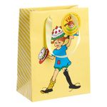 Gul Pippi Langstrømpe gavepose