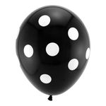 Sorte Prikkede Balloner