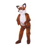 Rævemaskot Kostume