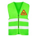 Refleksvest Shit Skier Neongrøn