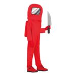 Rød Astronaut Børnekostume